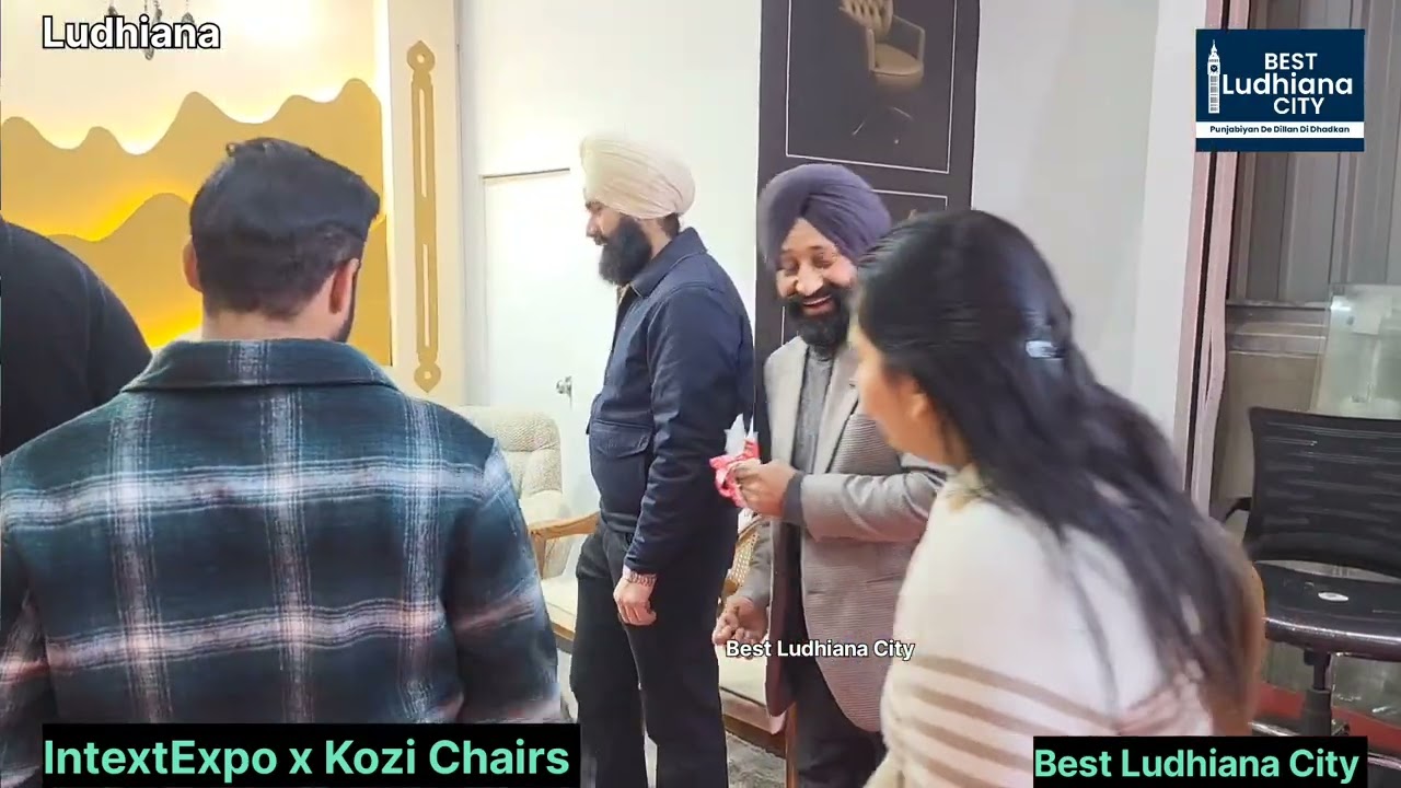 Intext Expo 2026 vich kozi chairs di dhoom best ludhiana city 