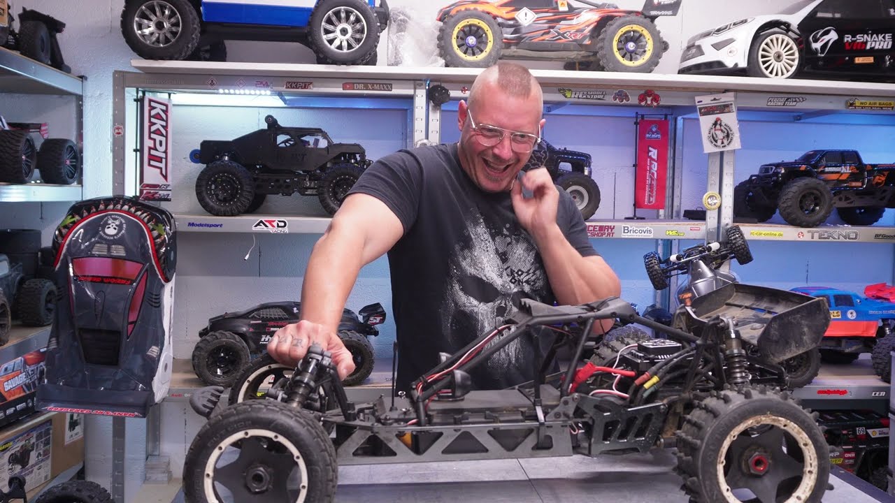 modif du baja 5b moteur et vario pour test