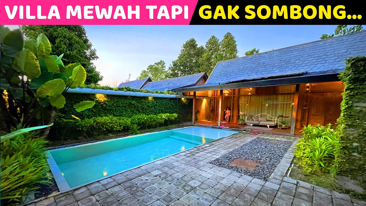 BARU NEMU VILLA KAYAK GINI...! Ayom Java Village | Hotel Villa bagus di Solo