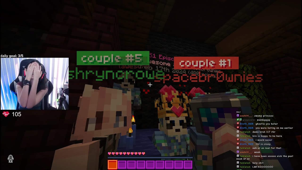 Ghostiefruit Couple Craft w/ FireBreathMan