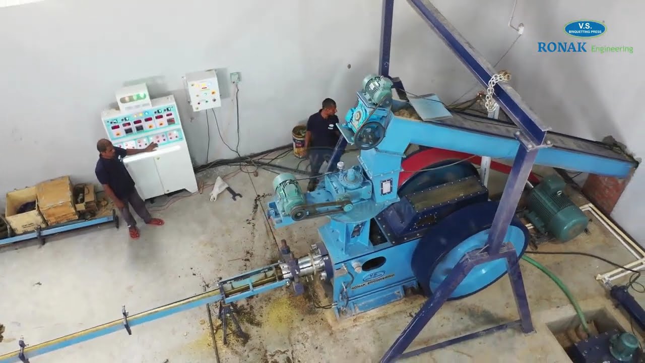 🔥 Biomass Briquetting Machine – Mustard Husk Briquettes and Soybean Husk Briquettes Making Machine 🔥
