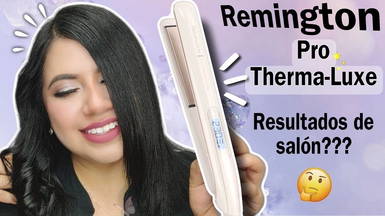 Plancha Remington Pro Therma-Luxe S9100 la plancha mas bonita | Kary Alonso