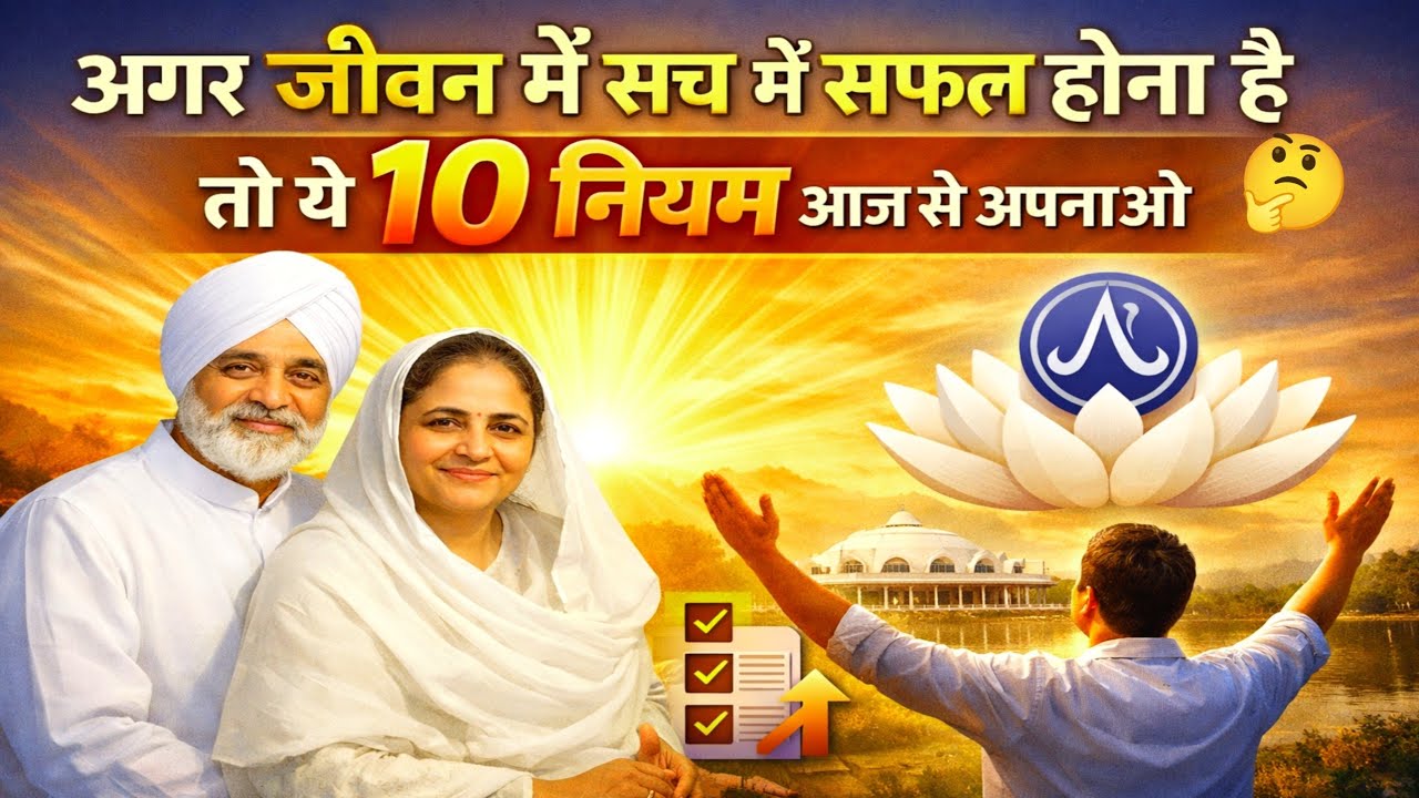 10 Success Rules That Will Change Your Life👍 | Nirankari Pravachan 2026