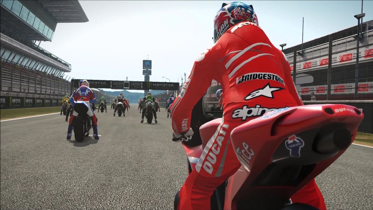 MotoGP 17 - Ducati Desmosedici 2007 - Test Ride Gameplay (PC HD) [1080p60FPS]