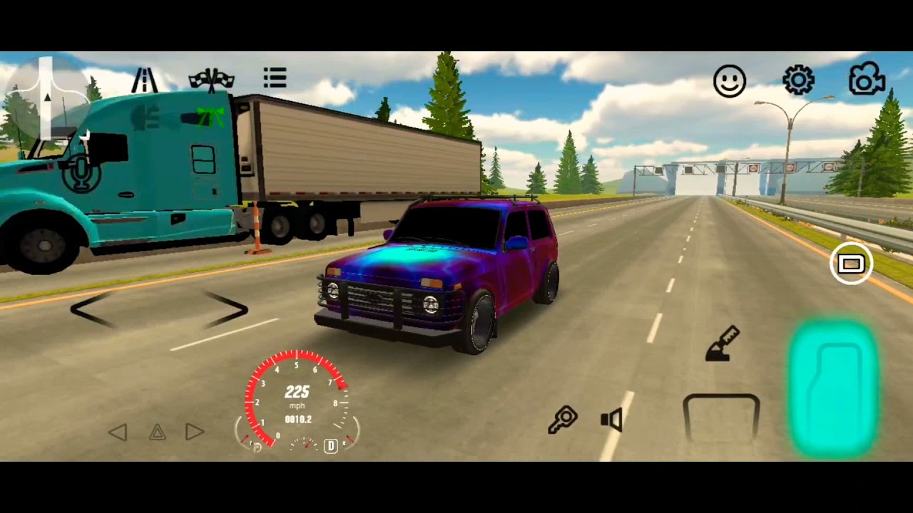 top speed run with the little French car