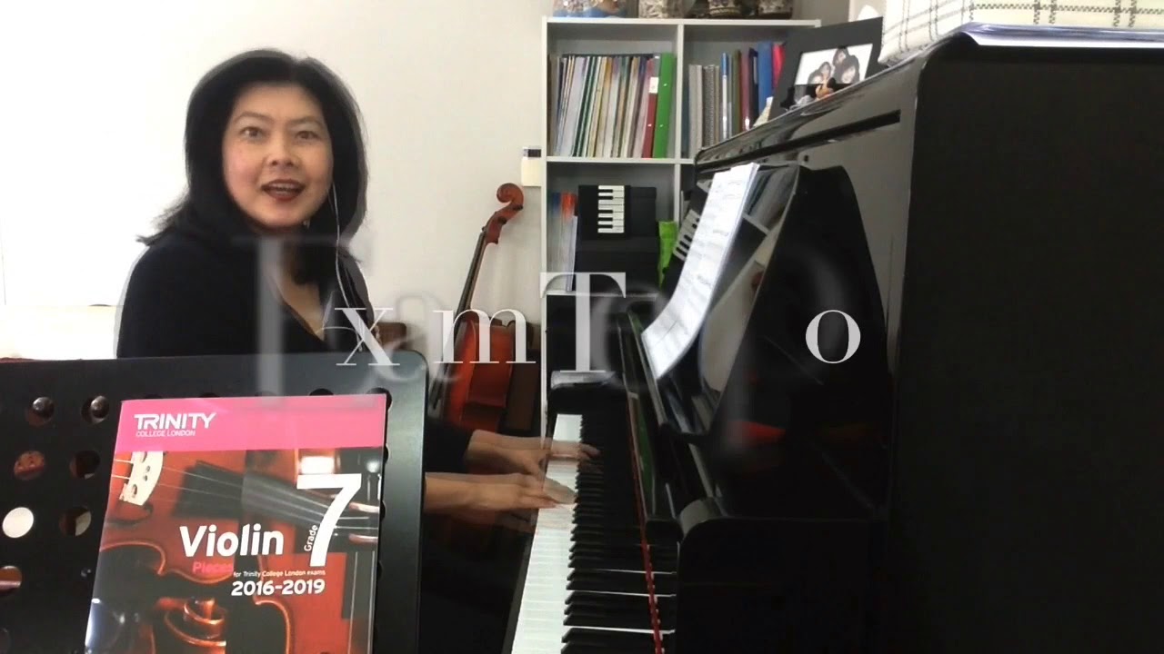 Air Varié, Charles Dancla, Trinity Violin Grade 7, Piano Accompaniment