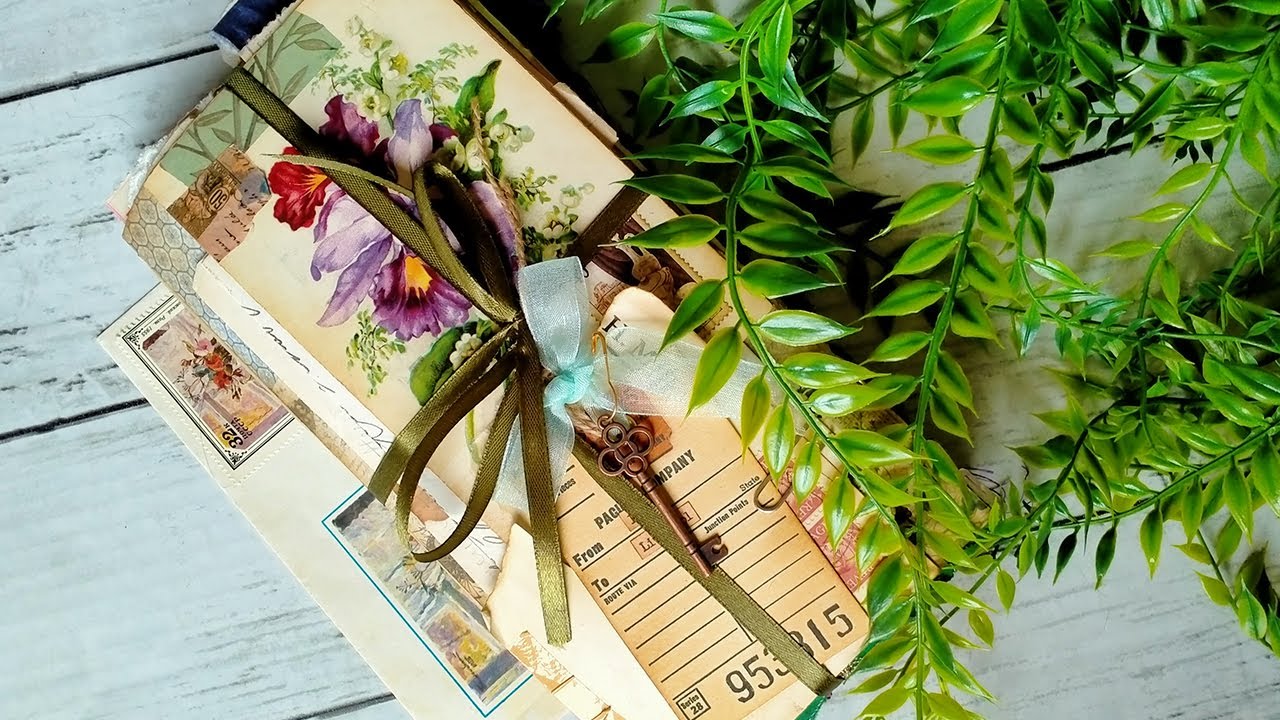 The Secret Garden - Vintage Botanical Junk Journal