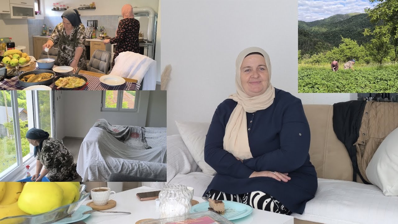 Krečenje, njiva, plastenik… a s mamom sve lakše ide ♥️