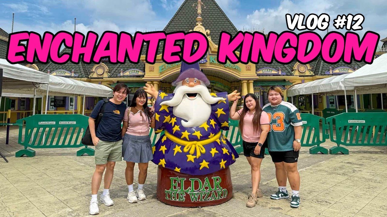 Enchanted Kingdom | Friends’ First Time Experience & Rides | Vlog #12