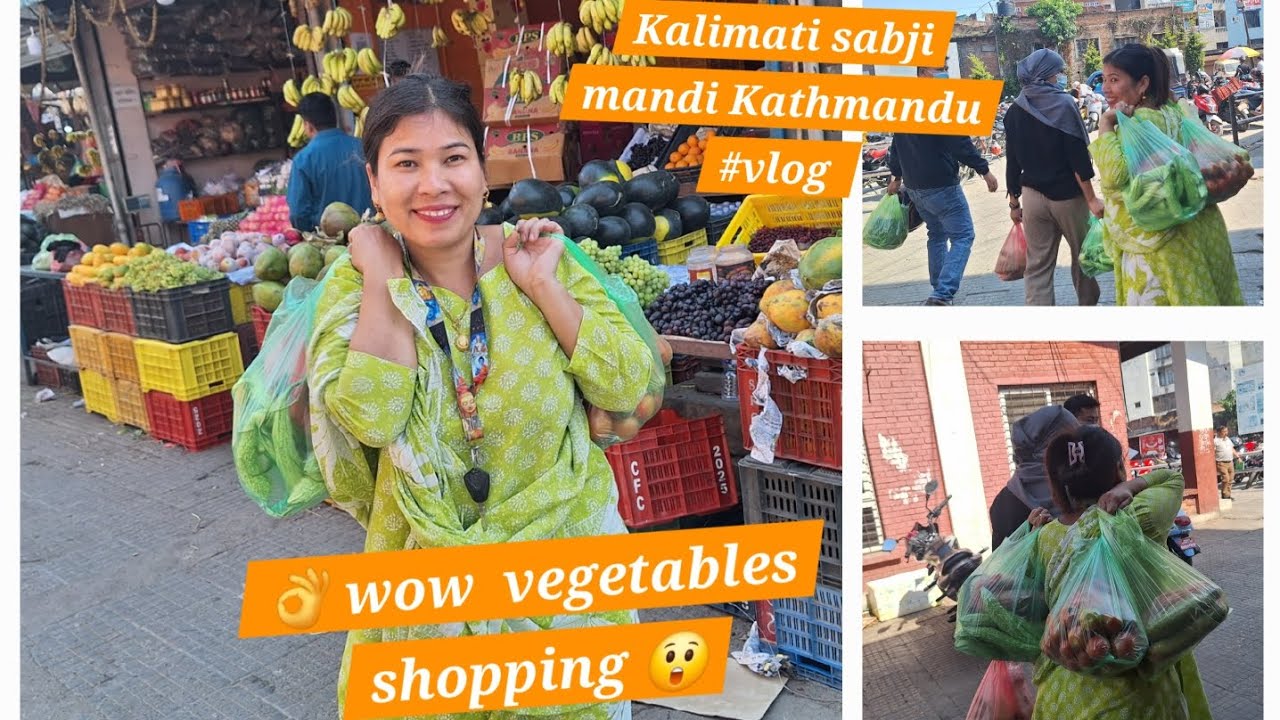 Kalimati sabji mandi 😲#vlog  #shopping #golesisters #gratitude #gitagole