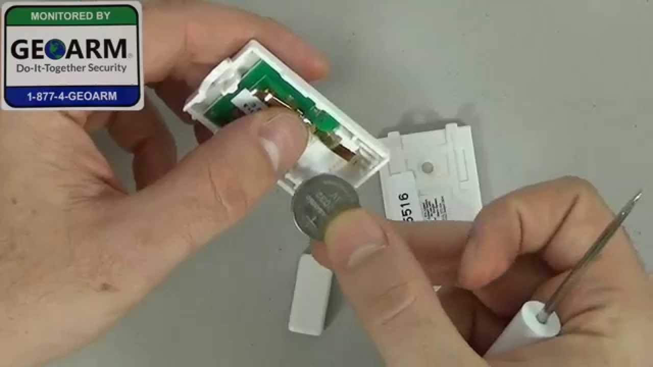 Honeywell 5811 : How to Change the Battery in your Wireless Door/Window Contact