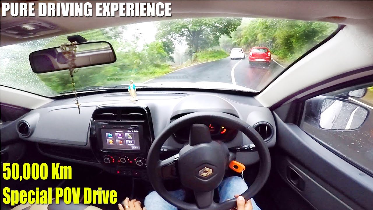 Renault Kwid 50000 Km Special POV Drive HD - Interior and Exterior - Pure Driving Experience