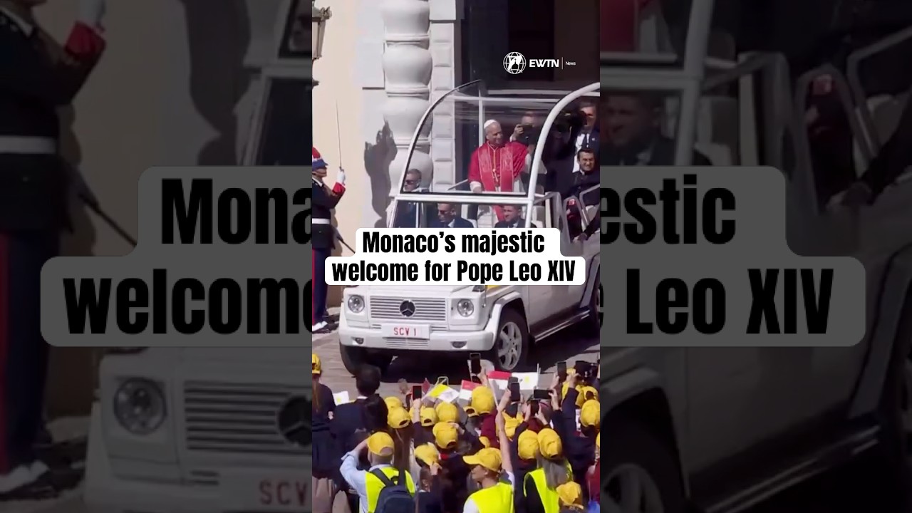 Monaco&rsquo;s majestic welcome for Pope Leo XIV