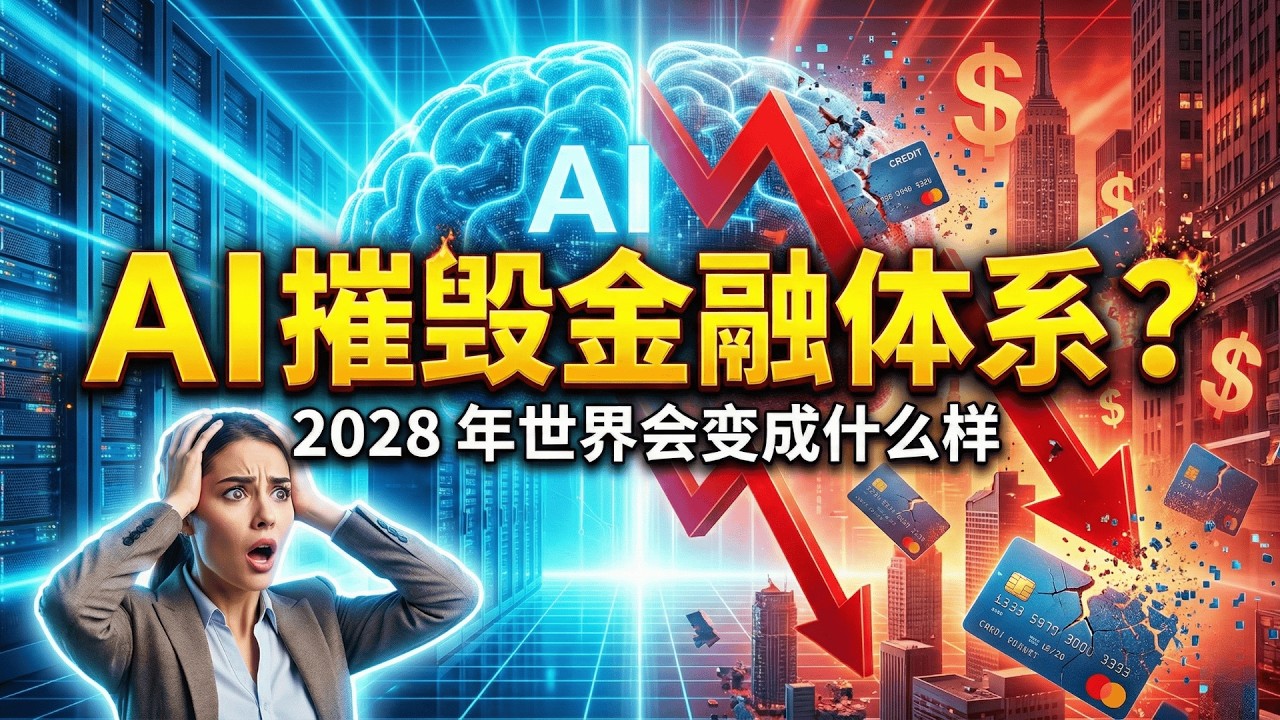 来自未来的警告：AI 正在摧毁现代金融体系 —— 解读《智能过剩的后果》  #AI危机 #白领失业 #人工智能