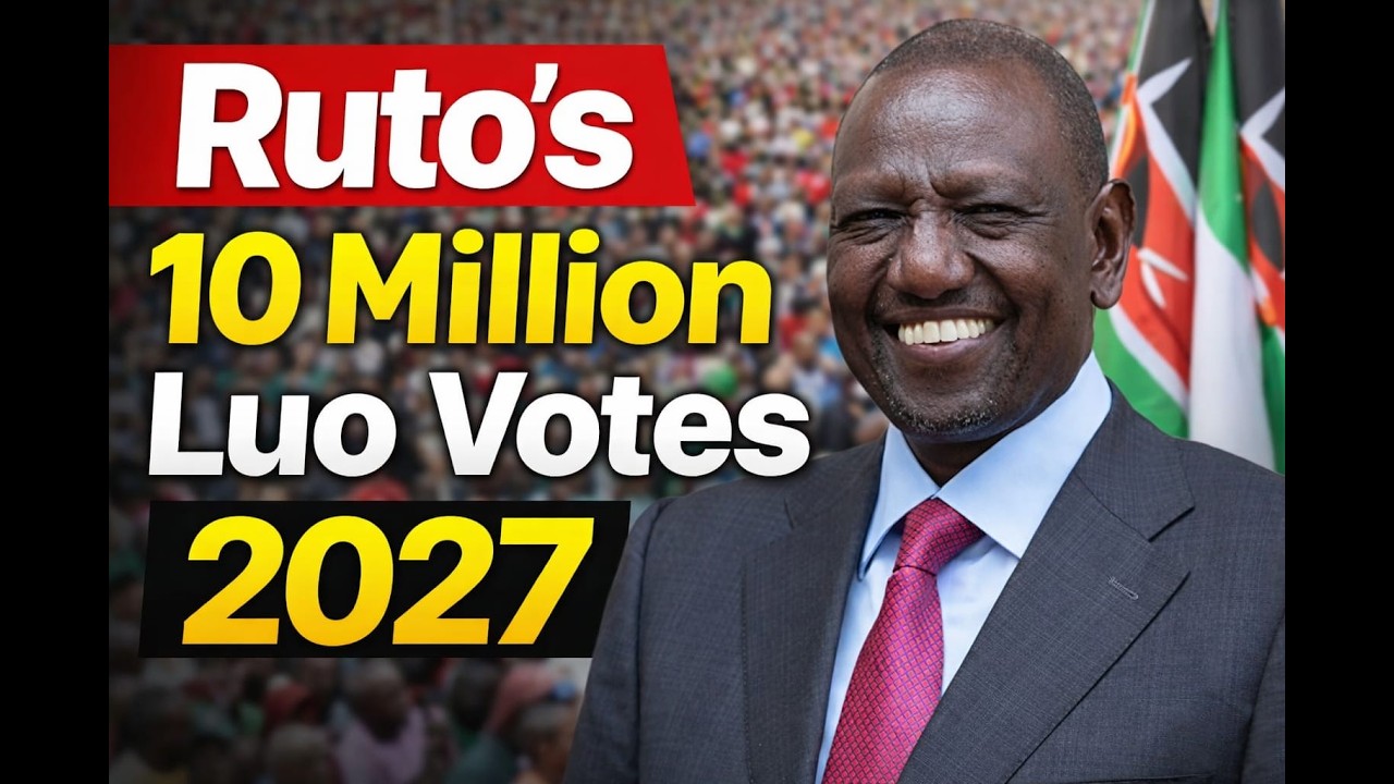 Ruto Has 10 Million LUO Votes Across the Country 2027 ...