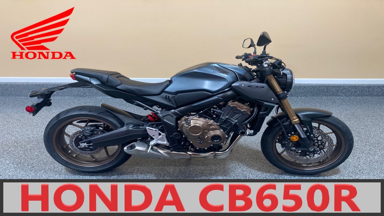 Я купил новый мотоцикл — Honda CB650R