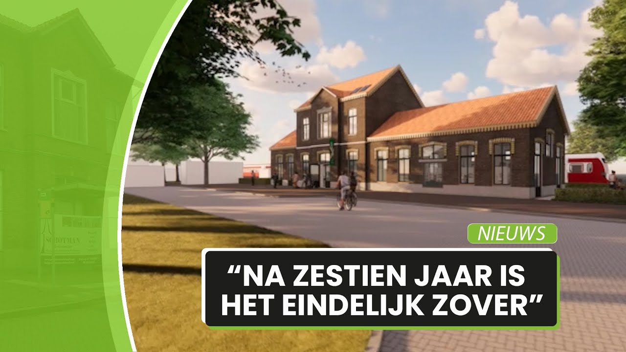 Na zestien jaar wordt het verwaarloosde station Vorden gerenoveerd