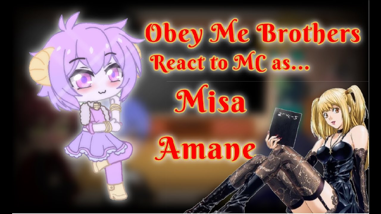 Obey me react to MC as Misa Amane (REQUESTED)