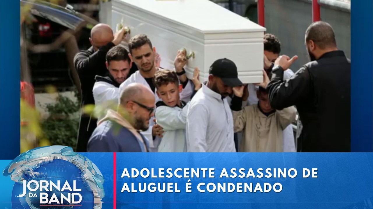 Jovem de 15 anos contratado para ser assassino de aluguel é condenado | Jornal da Band