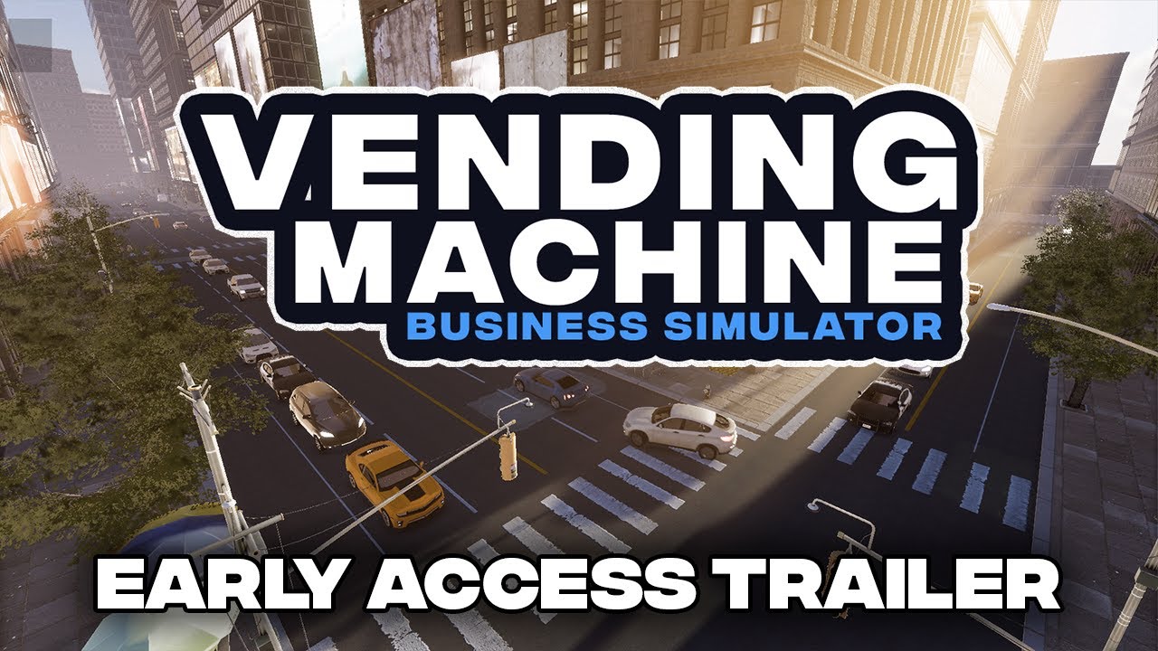 Vending Machine Business Simulator Early Acess Trailer