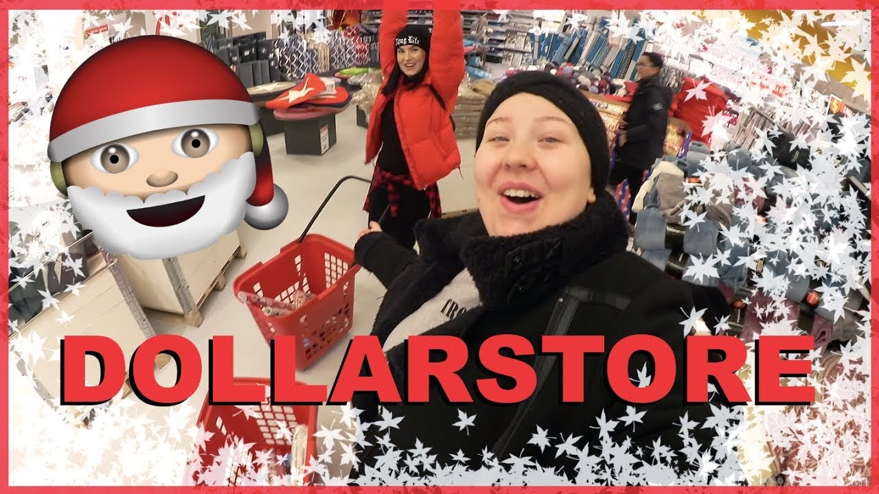 Handlar på Dollarstore & julmyser | vlogg