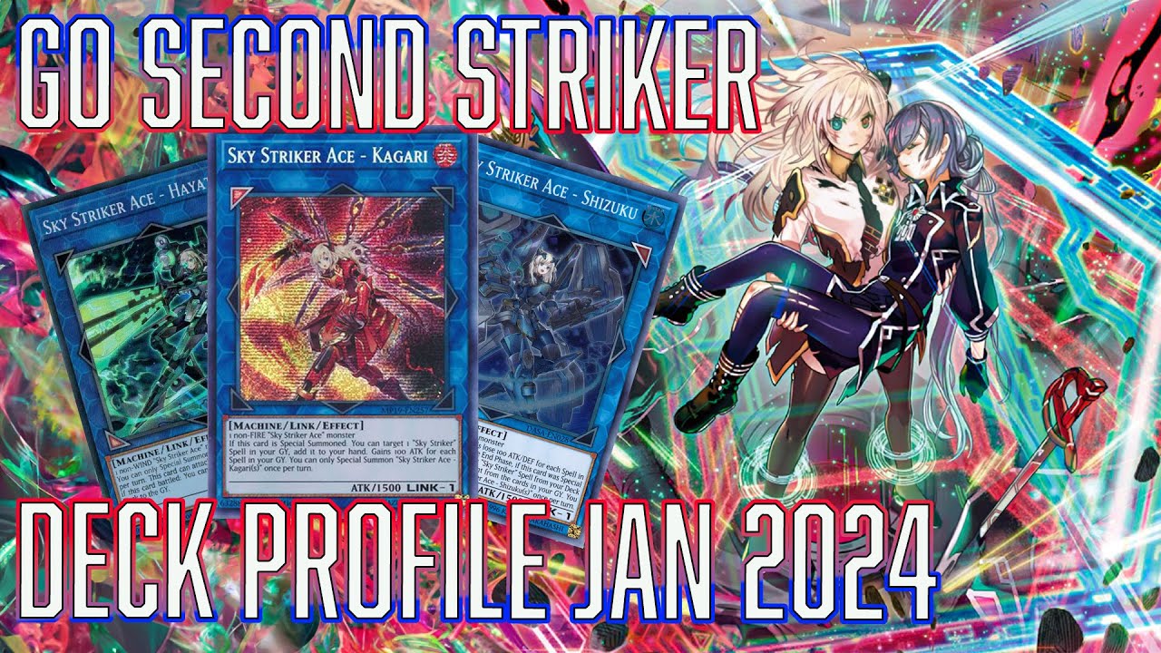 YUGIOH SKY STRIKER Go Second Deck Profile JAN 2024