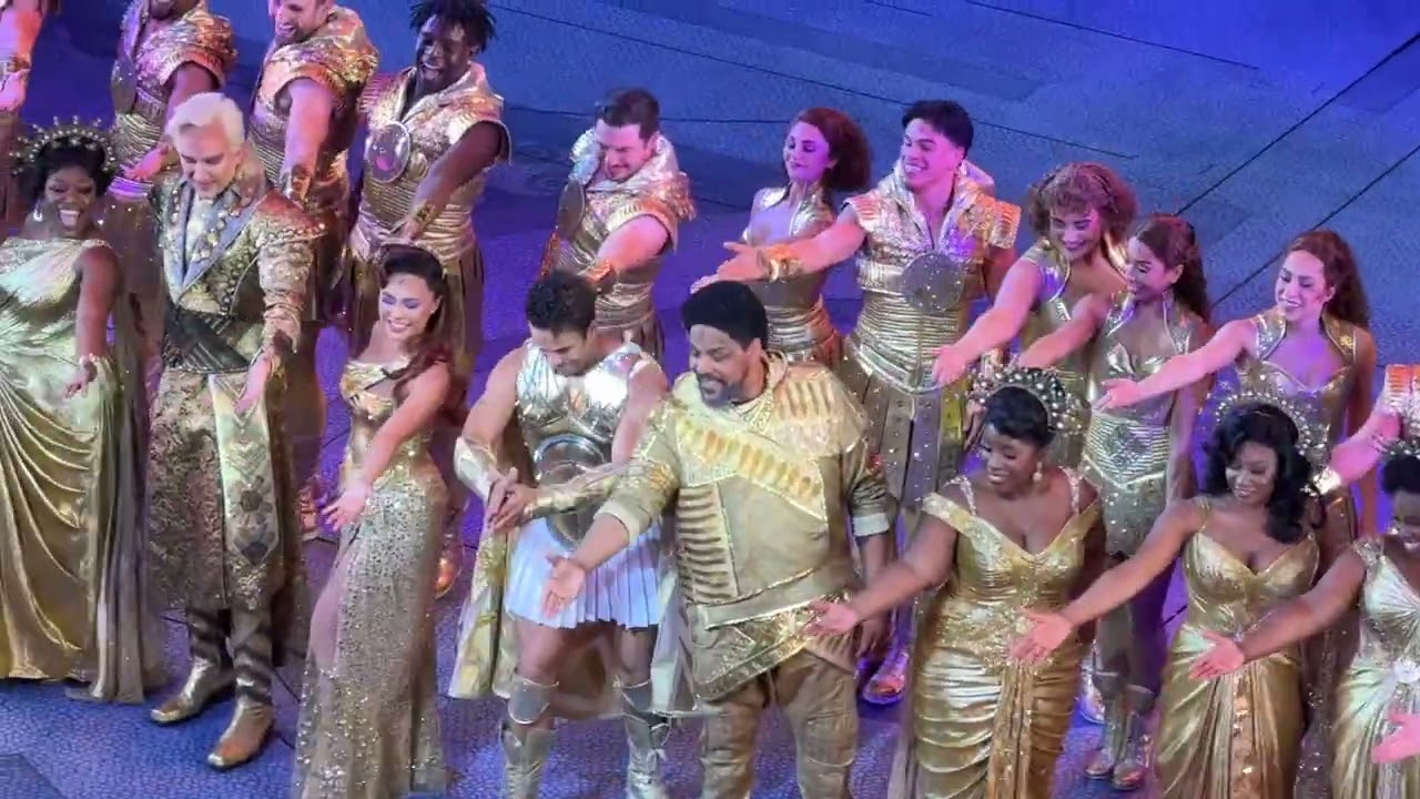 Hercules Opening/Press Night Bows with Creative Team Theatre Royal Drury Lane 24/6/25