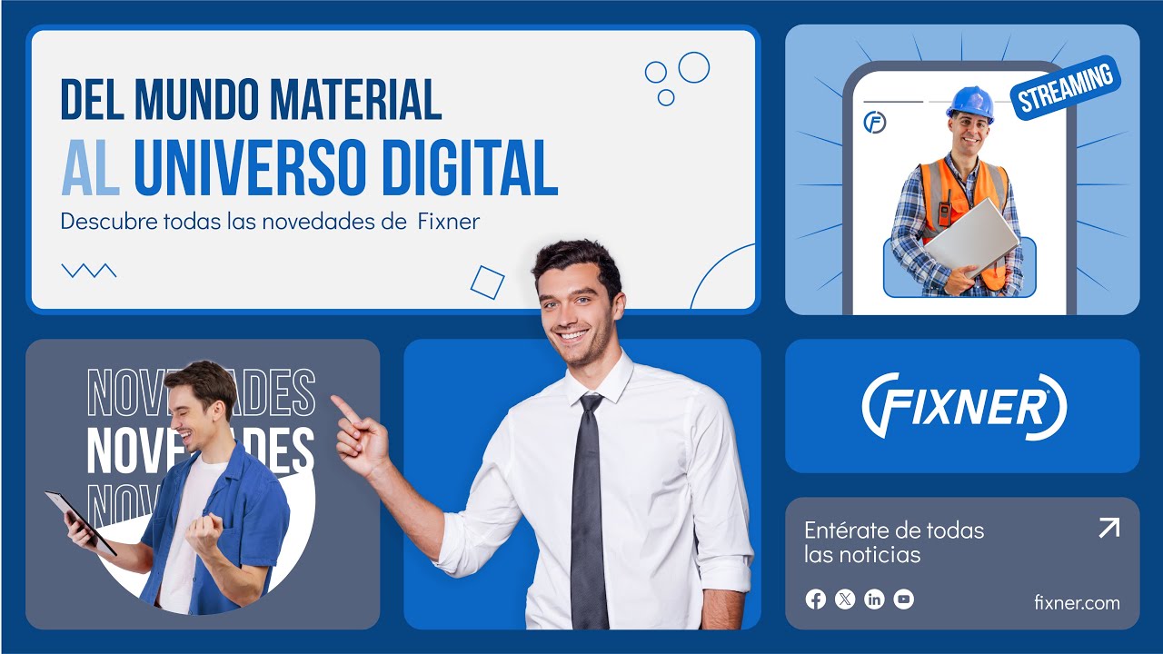 Del mundo material, al universo digital - Streaming 10 de abril 2025 | Fixner