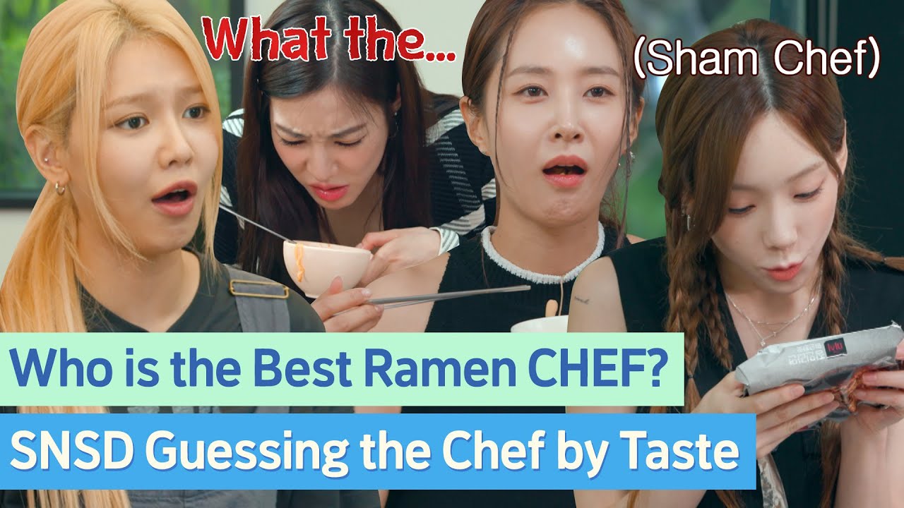 «Что за...» — настоящая реакция Тиффани?! SNSD готовят K-Ramen по собственному рецепту!