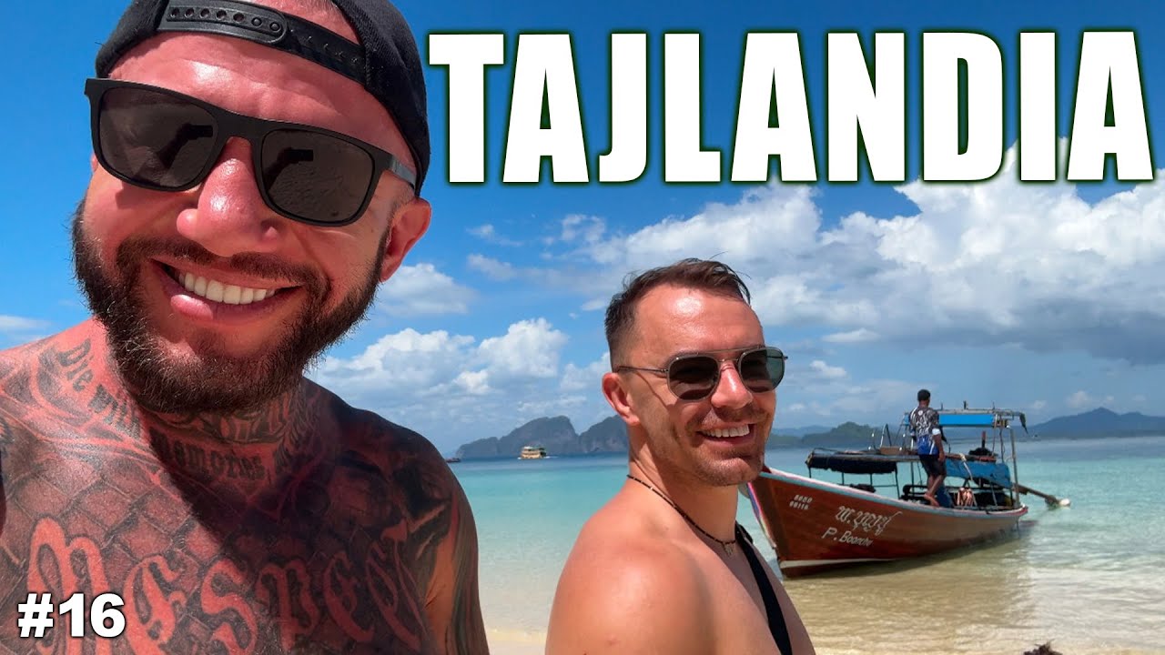 Wyspy kt&oacute;re otaczają Koh Lante to totalny sztos! Cieszę się że to zobaczyłem (Koh Kradan i Koh Ngai)