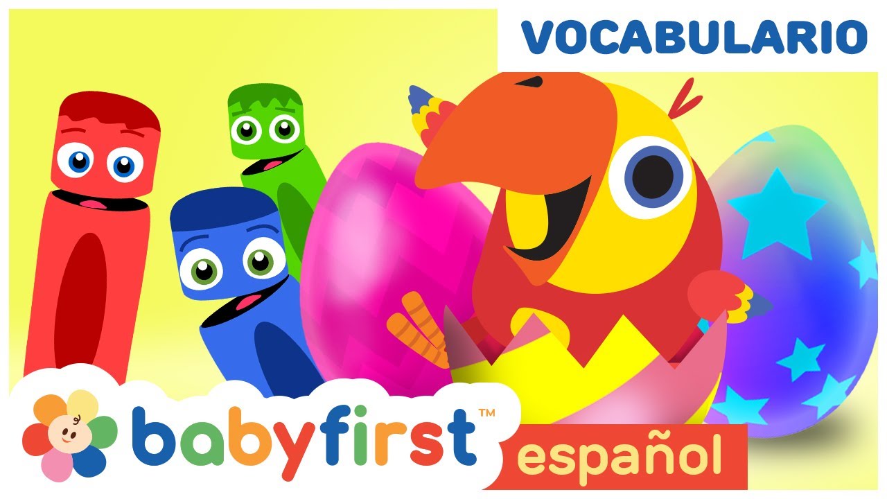 Colores en español para niños y huevos sorpresa | La Pandilla de Colores | BabyFirst Español