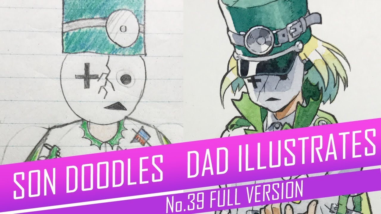 DRAWING with my kids - PILL BOY [FULL VERSION] No.39