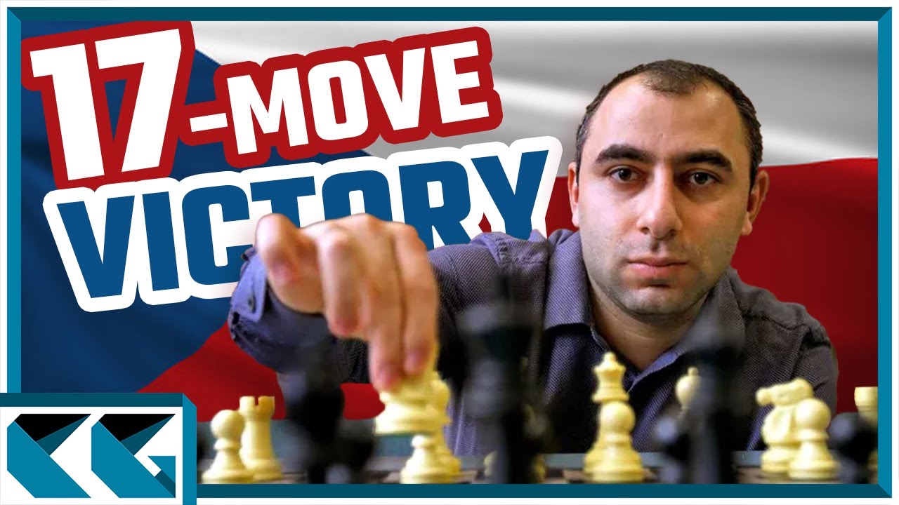 Czech Pirc Defense: Brutal 17-Move Miniature
