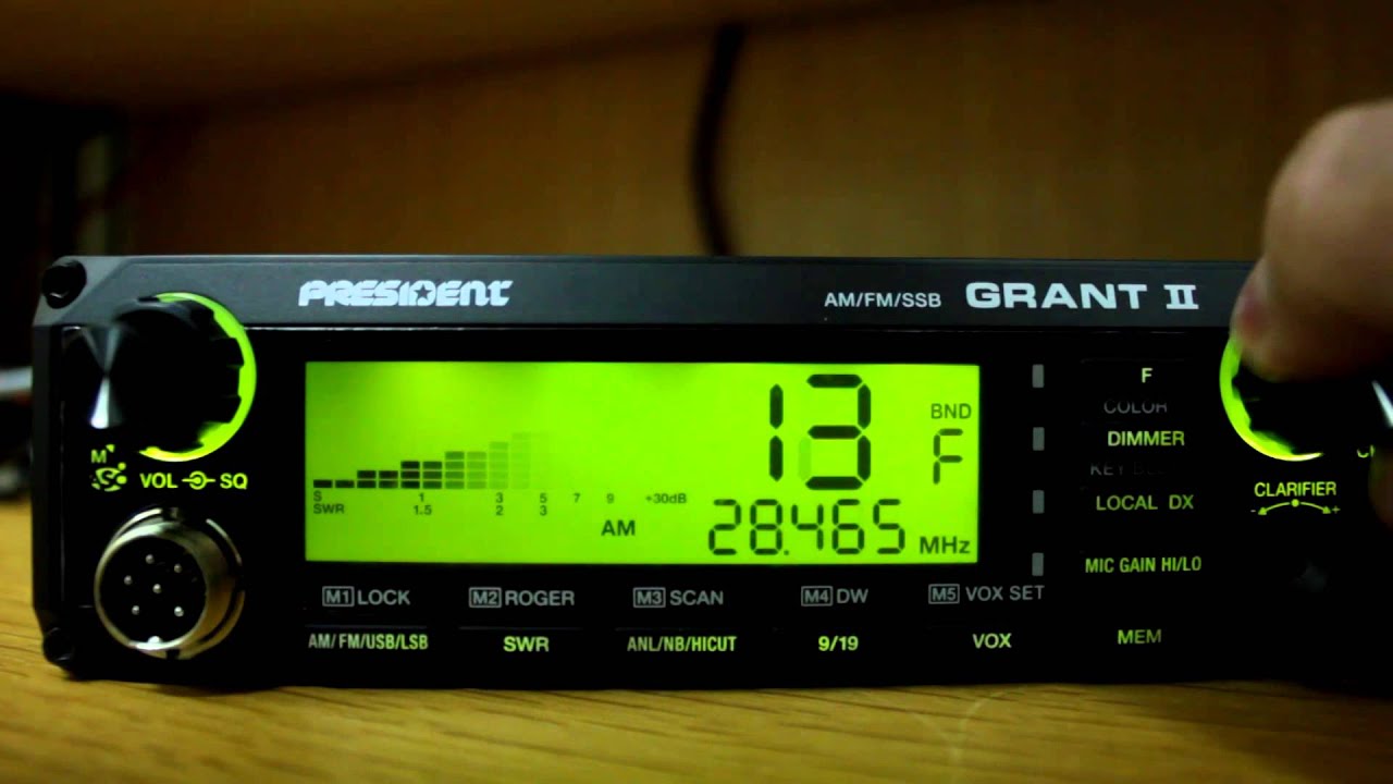 President Grant II AM/FM/SSB Frequency Modification