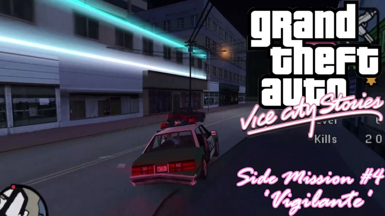 GTA: Vice City Stories (PSP Emu) Side Mission #4 - Vigilante