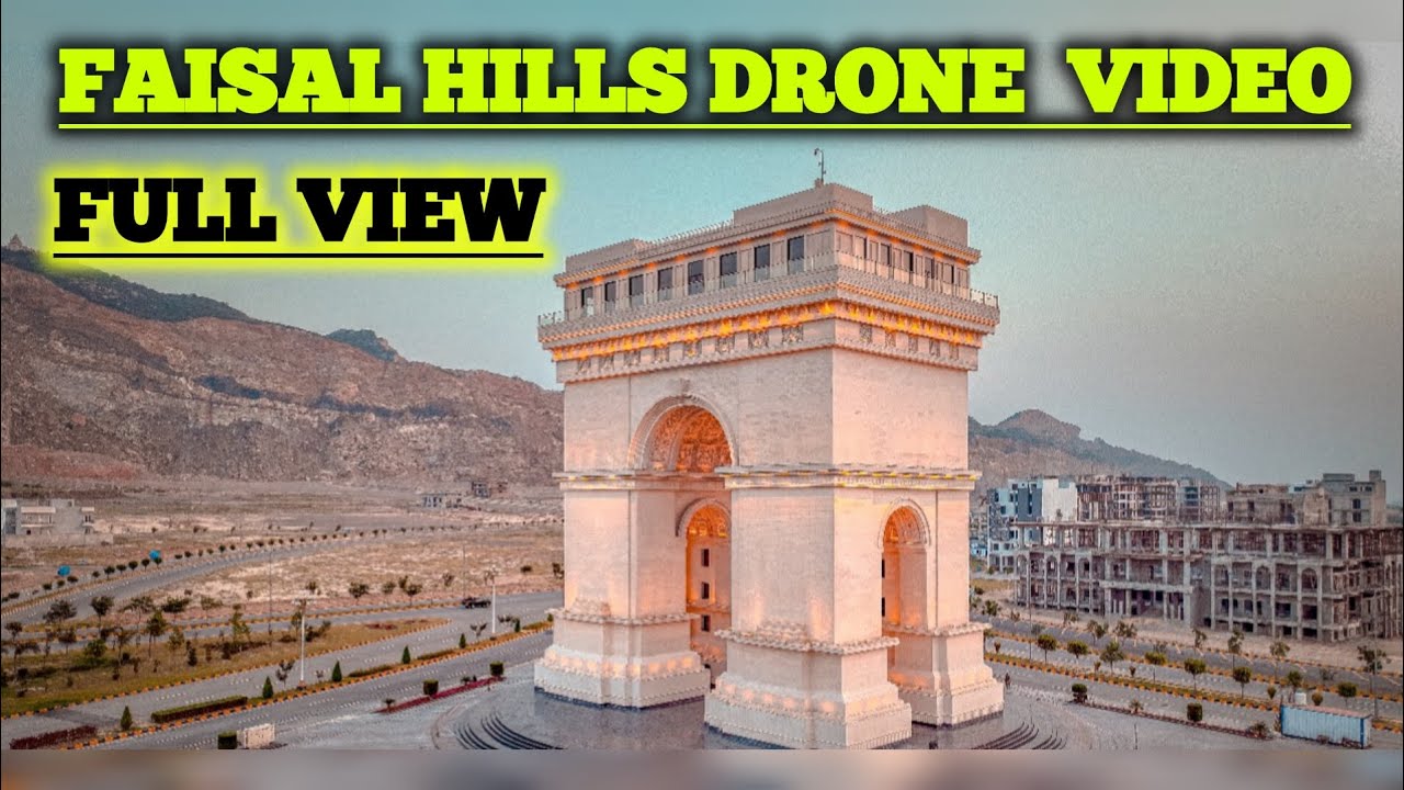 Faisal Hills Drone View | Faisal Hills Drone Video | Faisal Hills Full Video