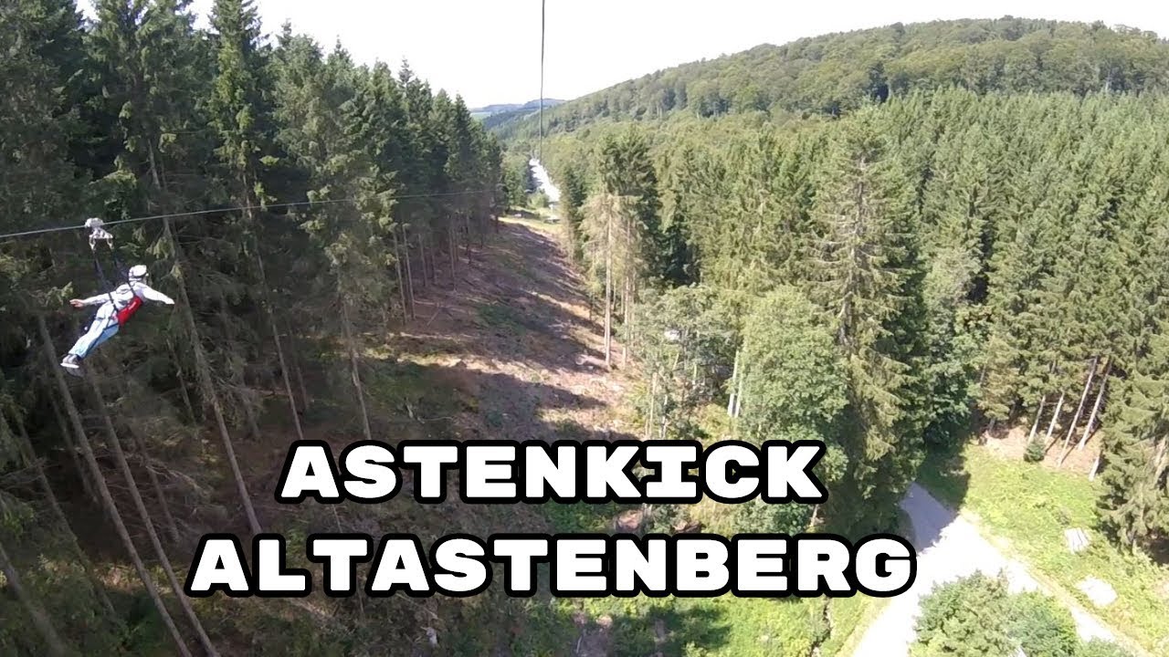 Astenkick Megazipline Altastenberg 1.8.2019 Hochsauerland