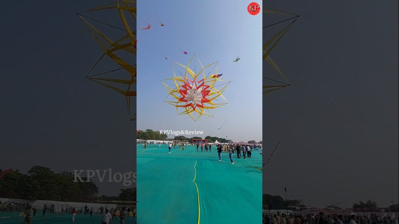 International Kite Festival Surat 2025 | Kite Festival 2025 | Beautiful Big Kite |