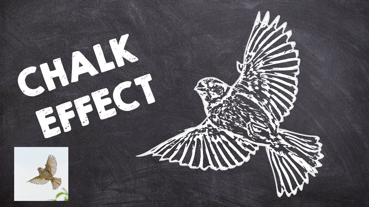 Chalk Effect | Photoshop Tutorial | Photoshop Tutorial for Beginners in English