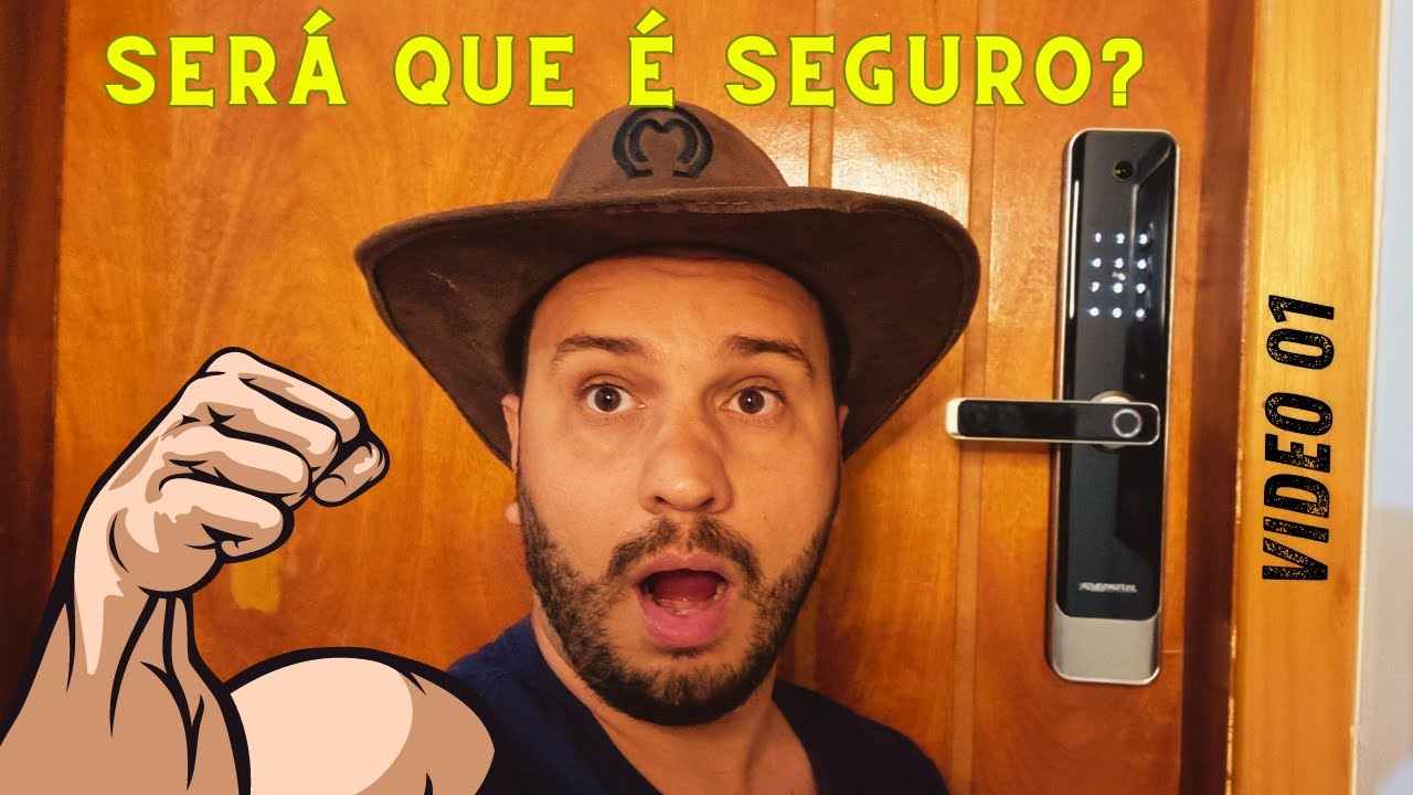Instalando Fechadura Smart (Inteligente) Nova Digital