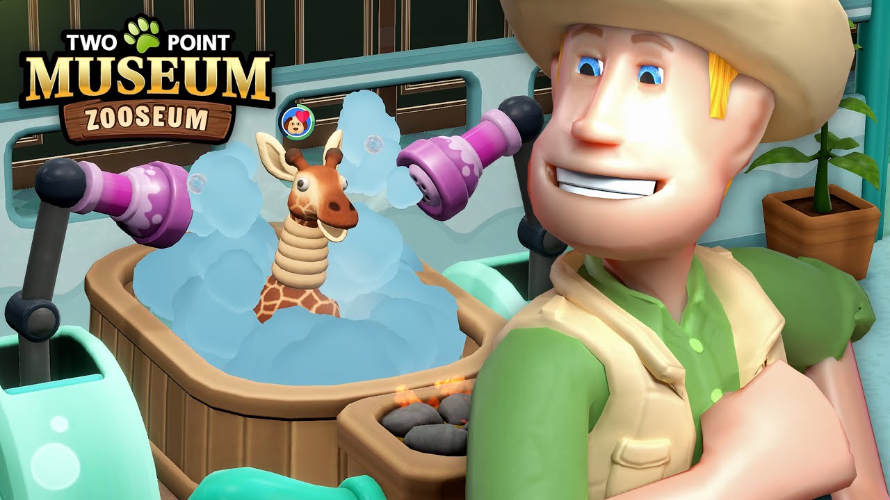 Animal Spa Day In Two Point Zooseum!