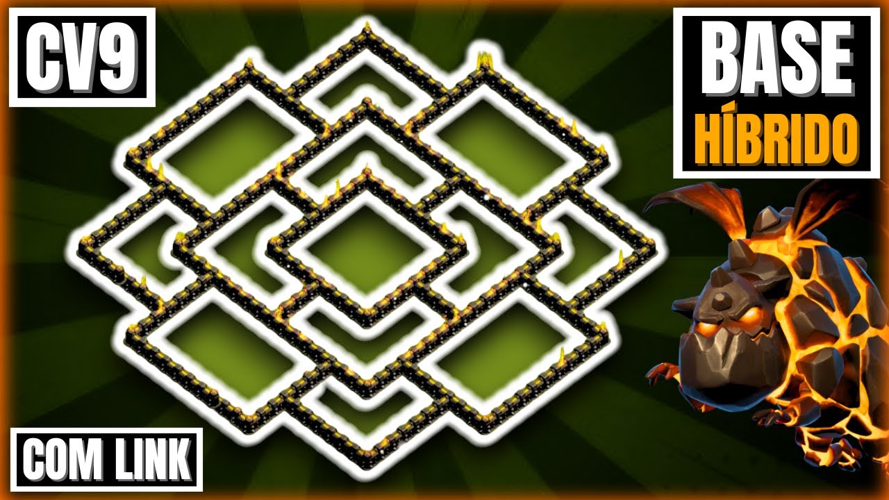 MELHOR LAYOUT CV9 2024 - CLASH OF CLANS