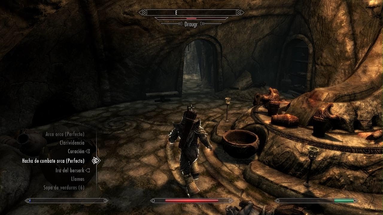 Skyrim Permadeath 11. El Túmulo de las Cataratas Lúgubres