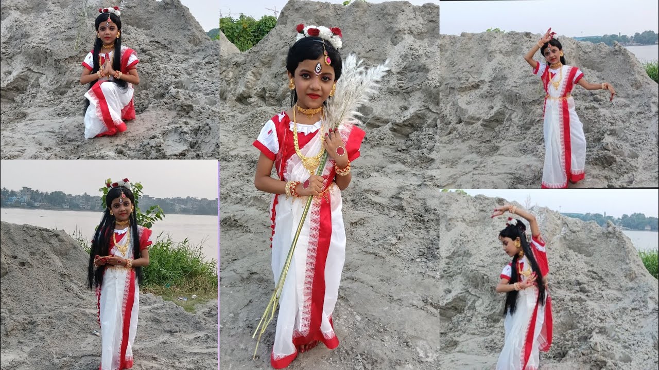 শুভ মহালয়া।।Bajlo Tomar Alor Benu।। Dance cover।।#durgapuja#shubho mahalaya