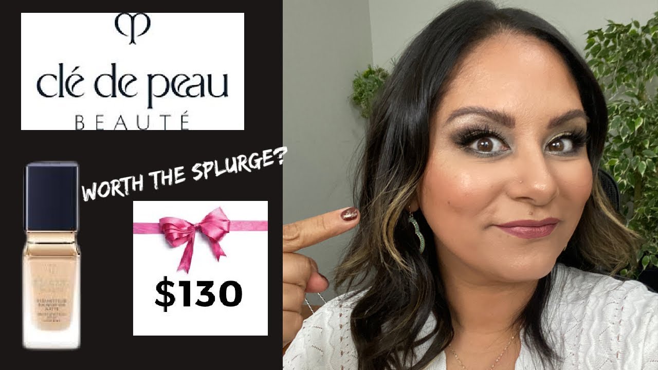 New! Cle De Peau Matte Foundation Review |Oily Mature Skin Review |Worth the Splurge?