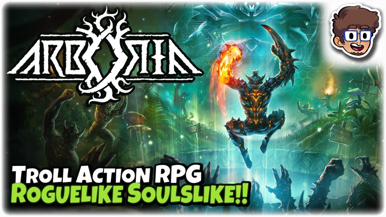 TROLL ACTION RPG ROGUELIKE SOULSLIKE!! | Let's Try: Arboria | Gameplay