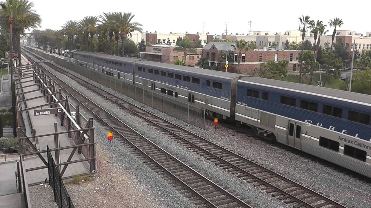 HiDef- 22 Trains in 6 Hours at Fullerton