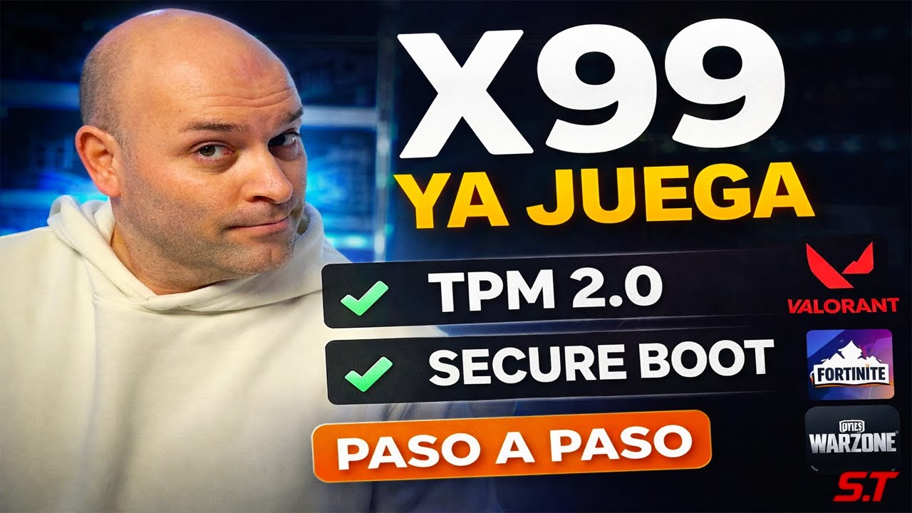 👉 X99: Activa TPM 2.0 + Secure Boot (VALORANT/Fortnite)