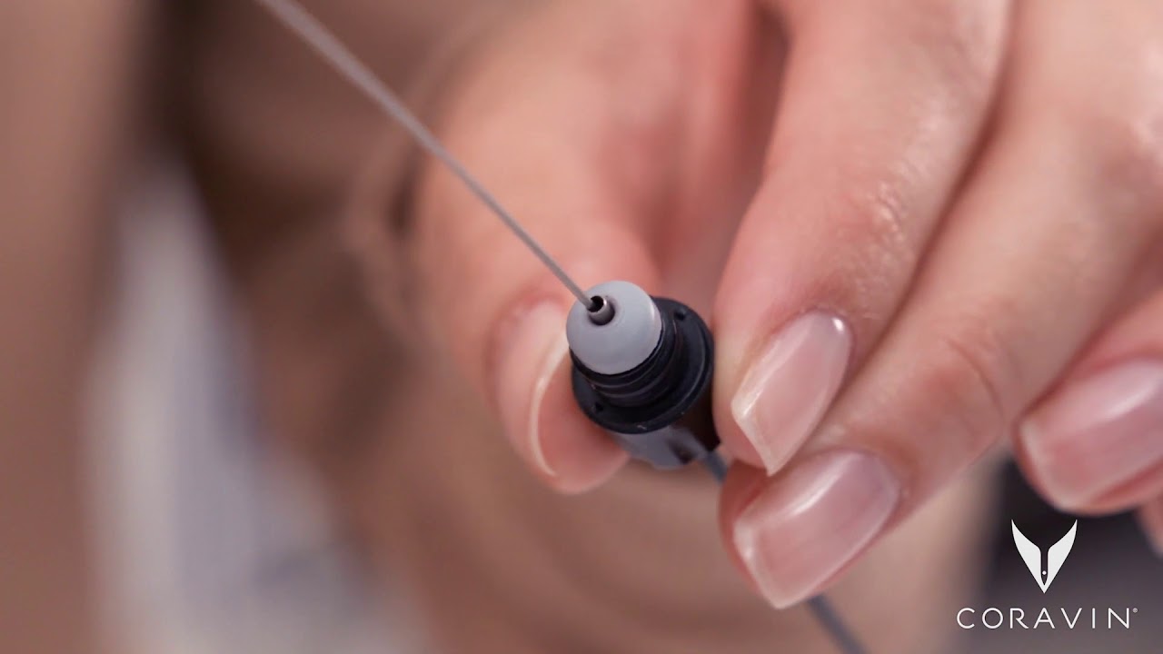 Clearing the Coravin Needle