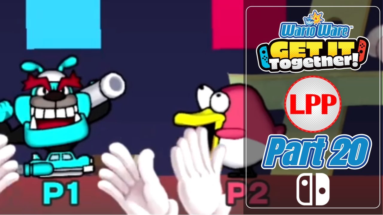 WarioWare: Get It Together! - Part 20 - Variety Pack 3: Balloon Bang + Sly Angle + Puck 'er Up